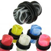 UV Marble Ear Plug <B>($0.16 Each)</B>