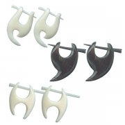 Bone & Horn Jungle Earrings New Collection <b>($1.40 Each)</b>