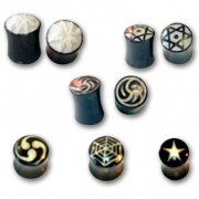 Bone & Horn Flared Ear Plugs New Collection <b>($1.76 Each)</b>