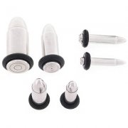 Surgical Steel Bullet Plug 10g-0g <B>($0.41 Each)</B>