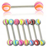UV Waves Tongue Barbell <B>($0.15 Each)</B>