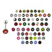 Logos Mega Pack - Surgical Tongue Barbell <B>($0.45 Each)</b>