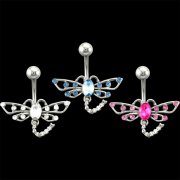 New Dragonfly Navel Rings <B>($0.99 Each)</b>