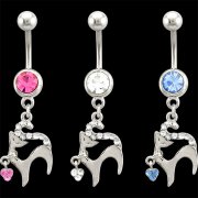 Sweetie Kitty Navel Ring <B>($0.99 Each)</b>