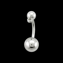 Plain Reverse Add your own charm Navel Rings <b>($0.49 Each)</b>