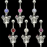 Fairy Buttefly Navel Rings <B>($0.82 Each)</b>