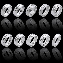 316L Surgical Steel Rings Design Bands Part II <b>($0.99 Each)</b>